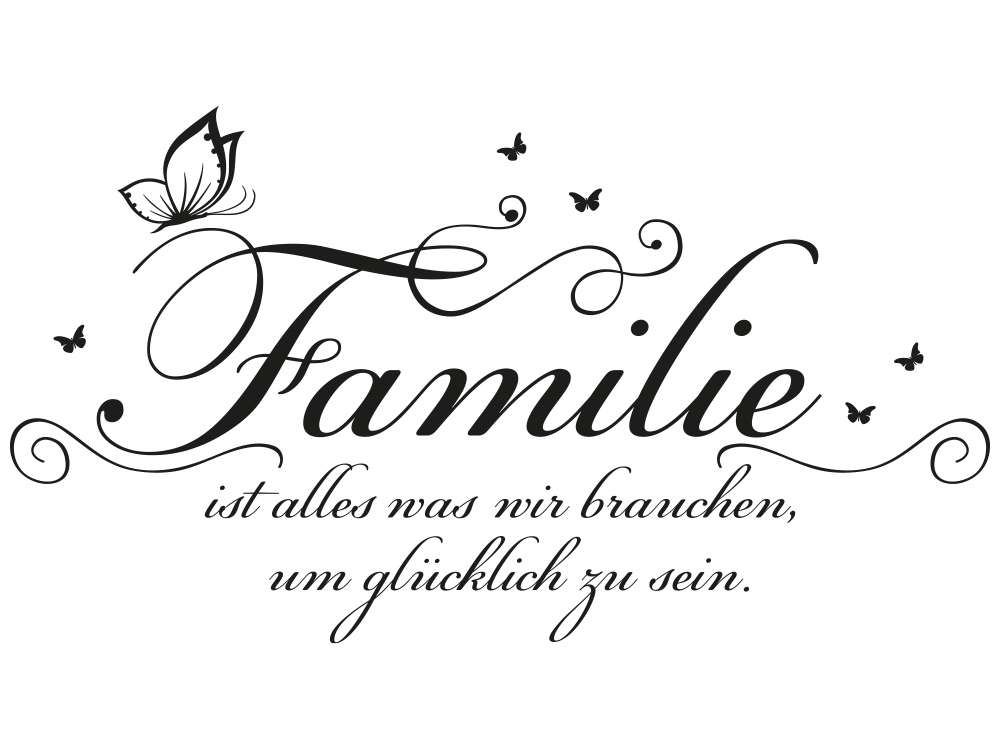 45+ Familie ist alles spruch info