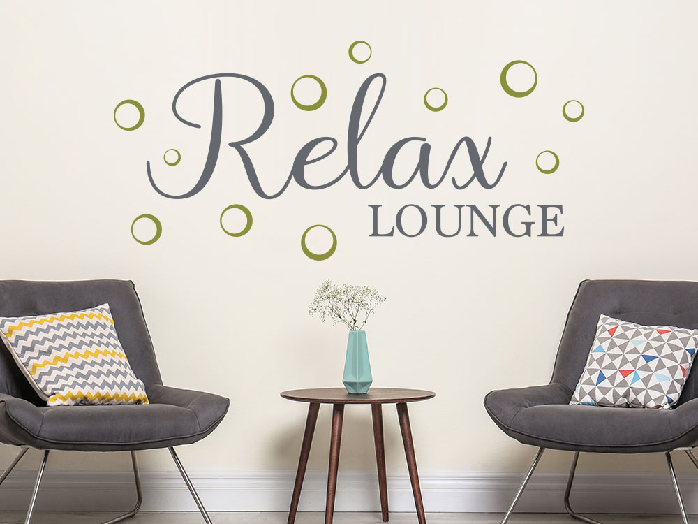 Wandtattoo Relax Lounge
