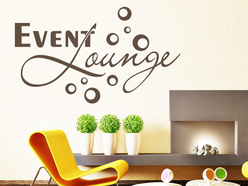 Wandtattoo Event Lounge