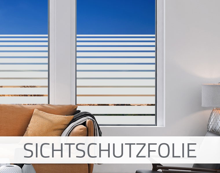 Fensterfolie Design  Sichtschutz Maßanfertigung