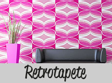 Retrotapete - Eine Tapetensorte mit Kultstatus aus den 60er und 70er Jahren