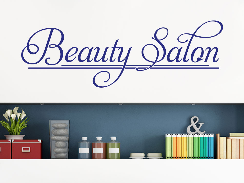 Wandtattoo Beauty Salon