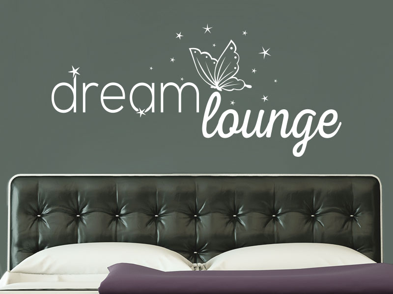 Wandtattoo dream lounge