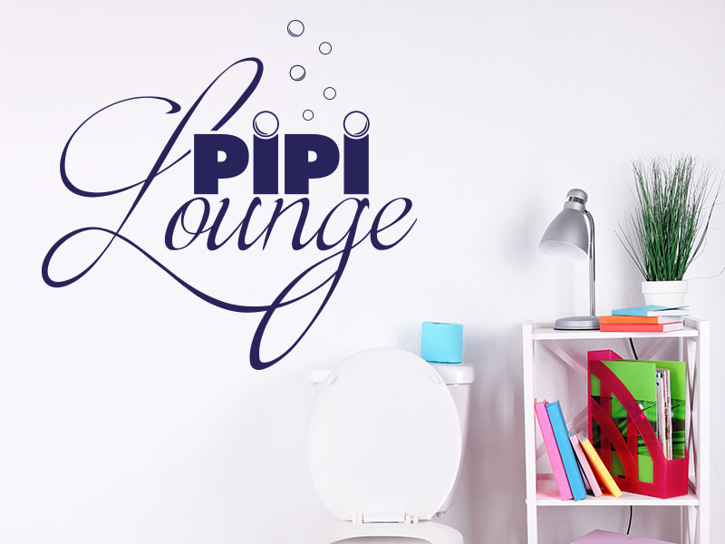 Wandtattoo Pipi Lounge 