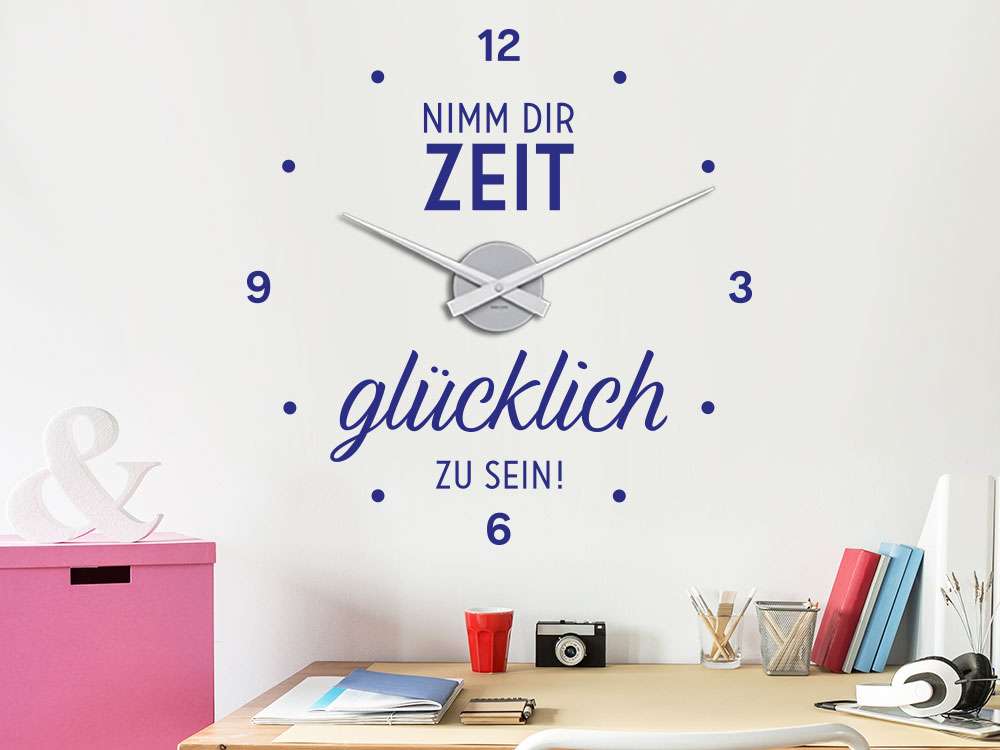 36+ Sprueche nimm dir zeit , Wandtattoo Uhr Nimm dir Zeit von KLEBEHELD®.DE